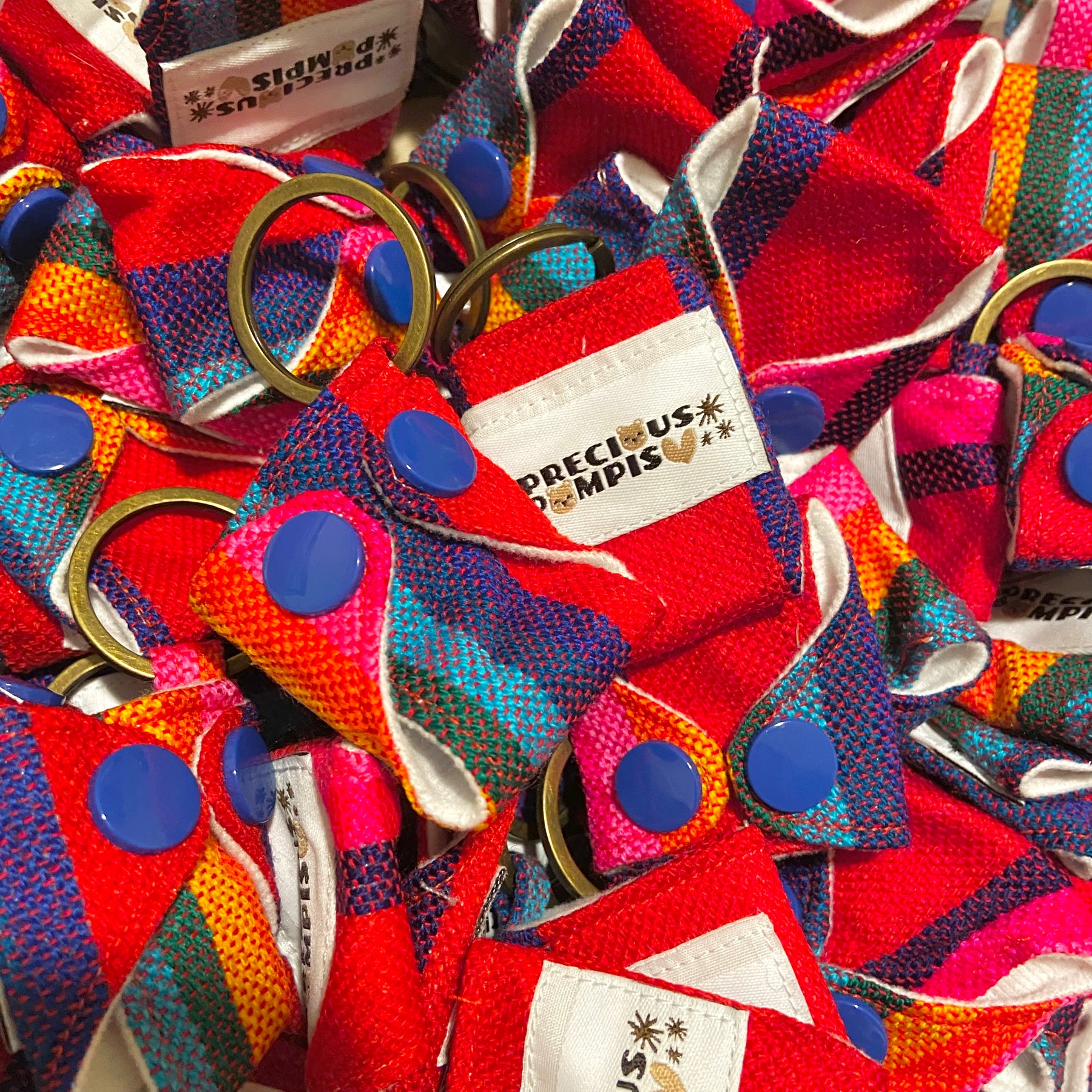Rainbow Reboso Keychain